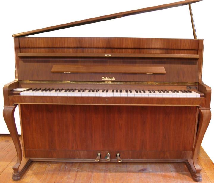 Urgent : Piano droit Weinbach Antique en Acajou brillant