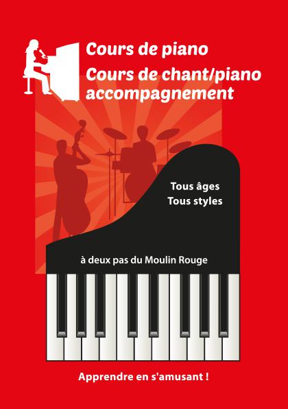 Professeur donne cours de piano\/piano-chant \u00e0 Paris